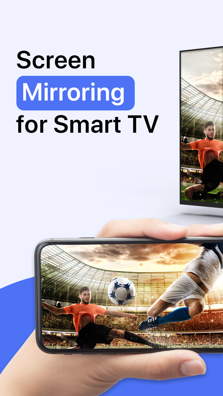 اسکرین شات 1 برنامه Cast to TV & Screen Mirroring