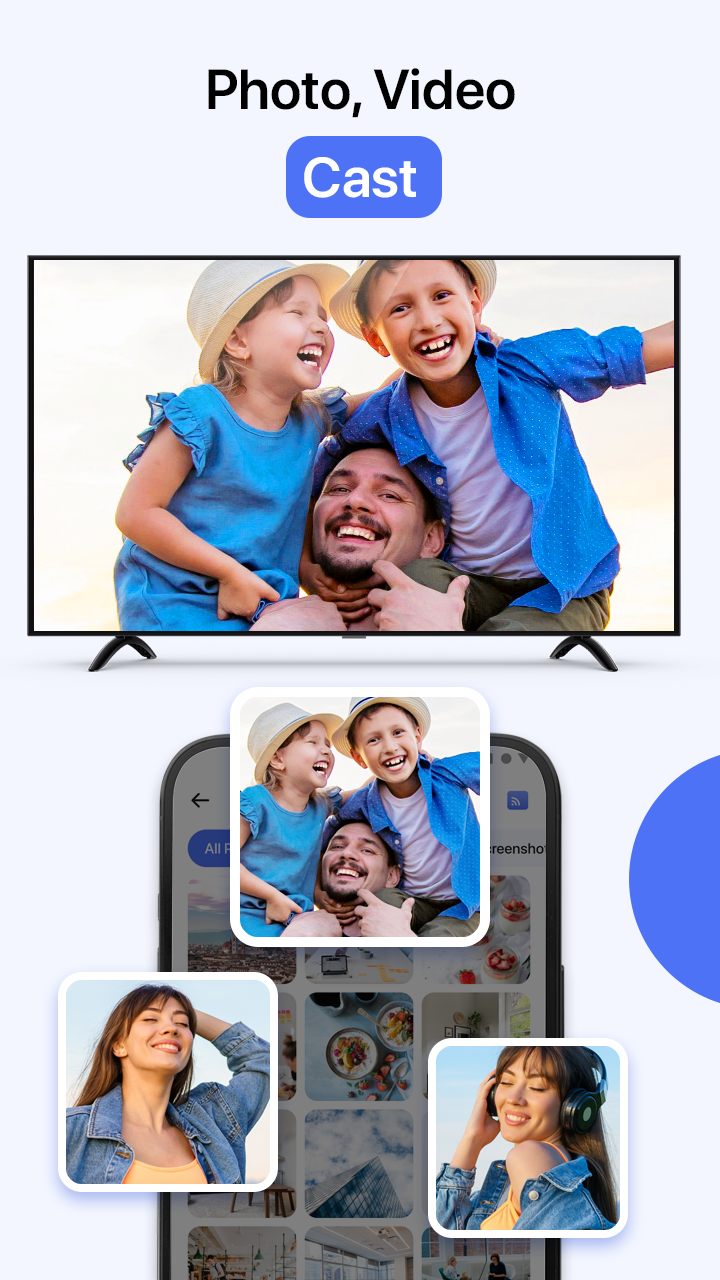 اسکرین شات 4 برنامه Cast to TV & Screen Mirroring