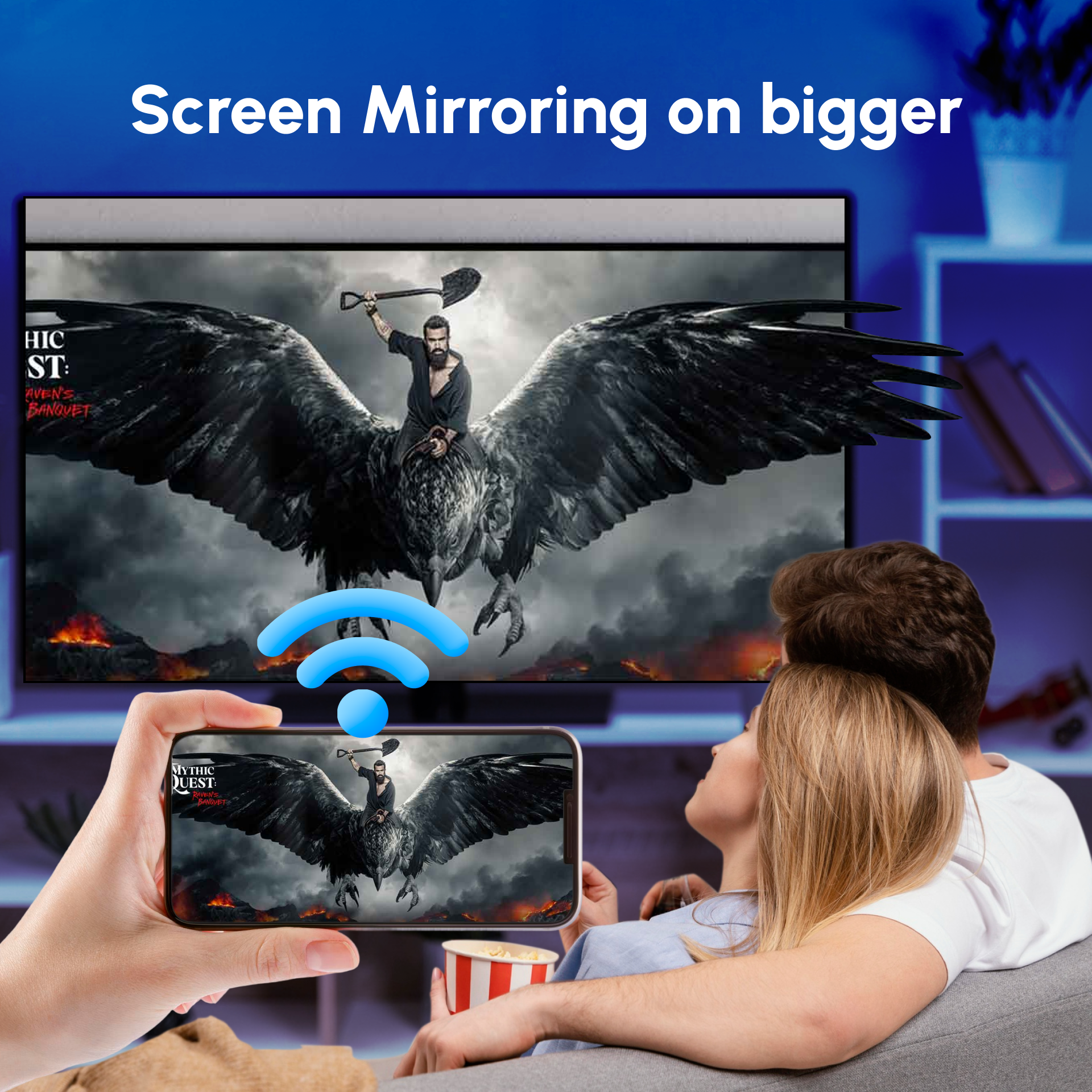 اسکرین شات 5 برنامه Cast To TV - Screen Mirroring