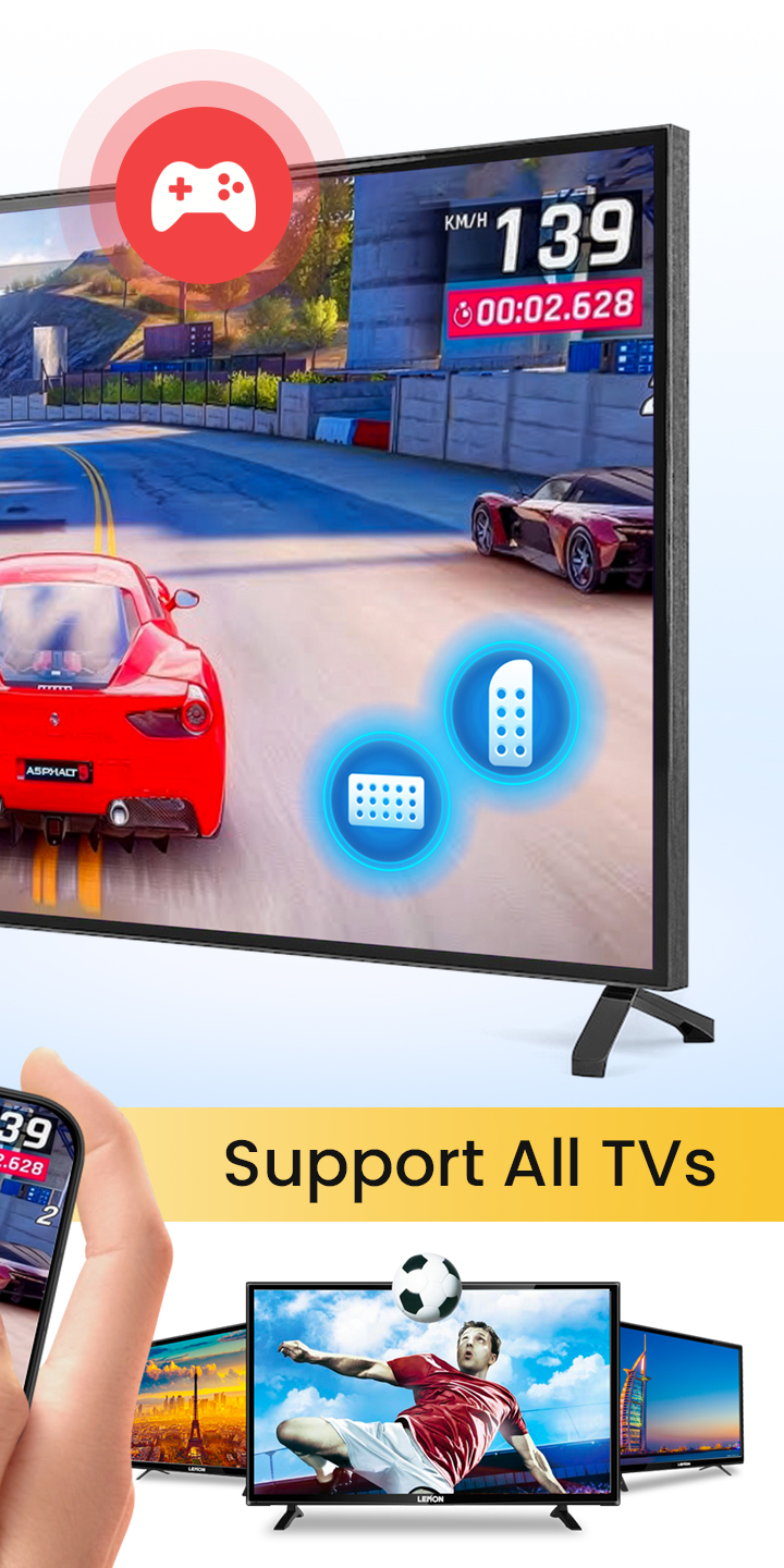 اسکرین شات 3 برنامه Cast for Chromecast & TV Cast