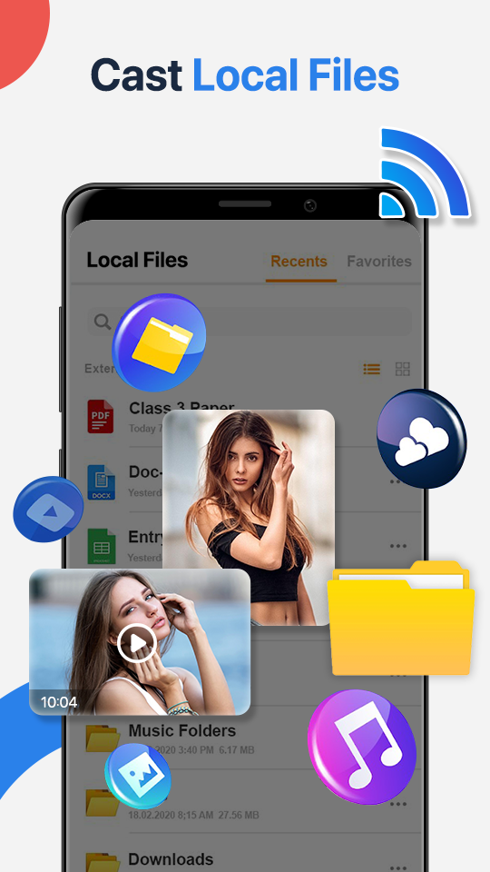 اسکرین شات 6 برنامه Cast for Chromecast & TV Cast