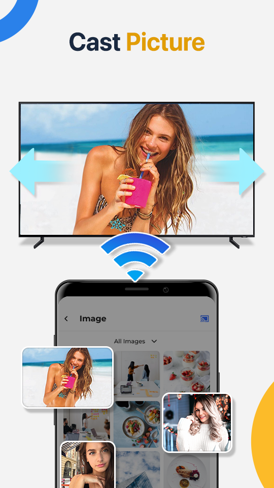 اسکرین شات 2 برنامه Cast for Chromecast & TV Cast