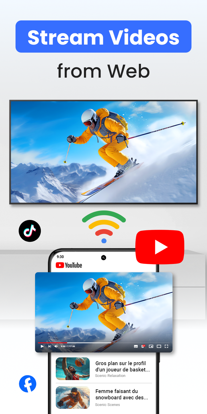اسکرین شات 6 برنامه Cast for Chromecast & TV Cast