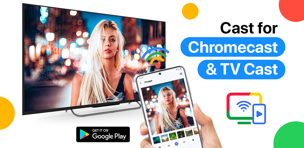اسکرین شات 1 برنامه Cast for Chromecast & TV Cast