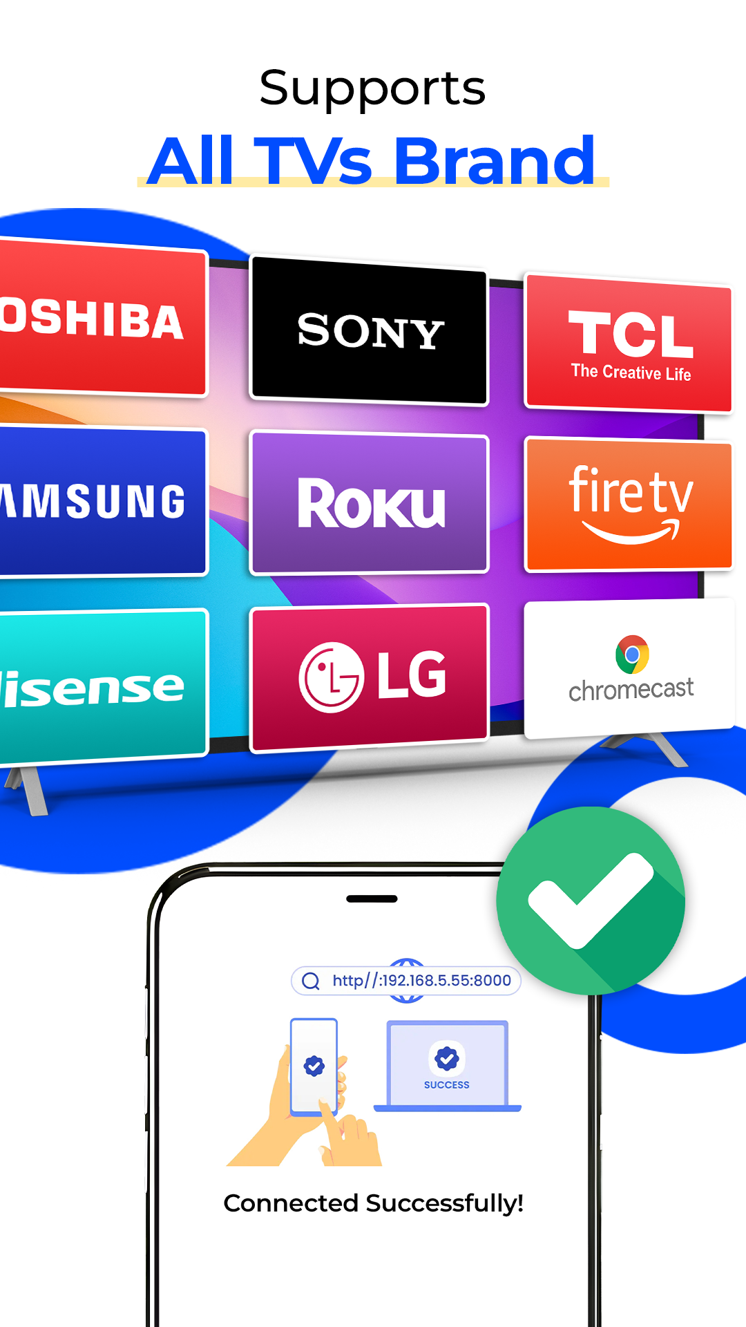 اسکرین شات 7 برنامه Screen Mirroring & TV cast