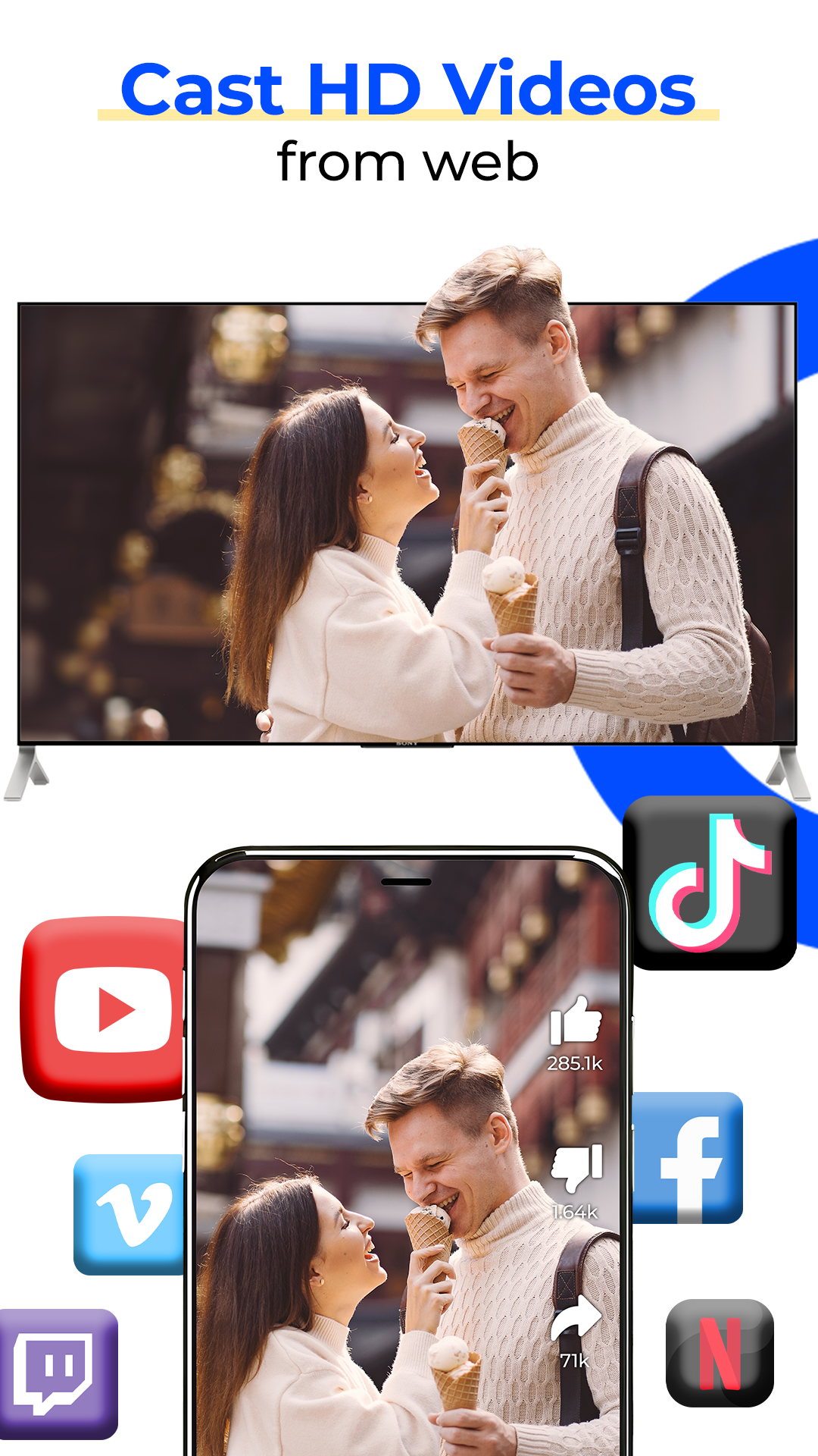 اسکرین شات 6 برنامه Screen Mirroring & TV cast