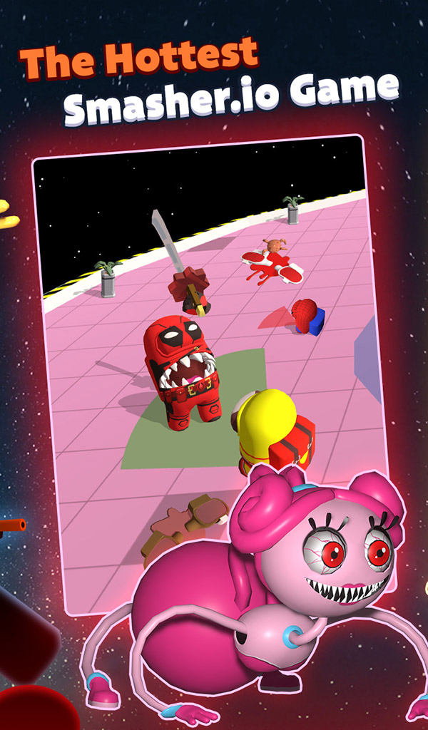 اسکرین شات 2 بازی Imposter Smashers Fun io game