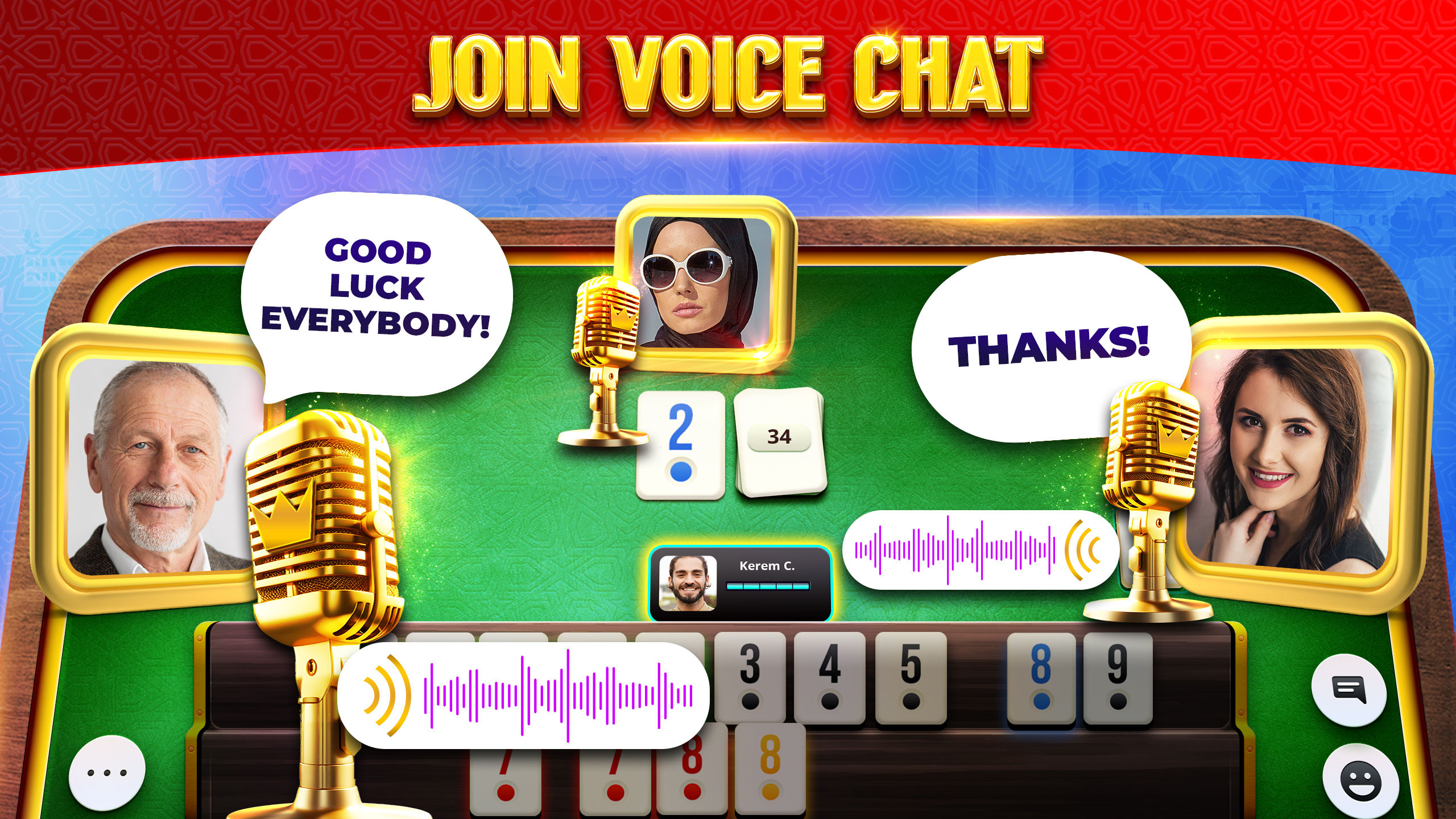 اسکرین شات 5 بازی VIP Okey - Play Okey Online