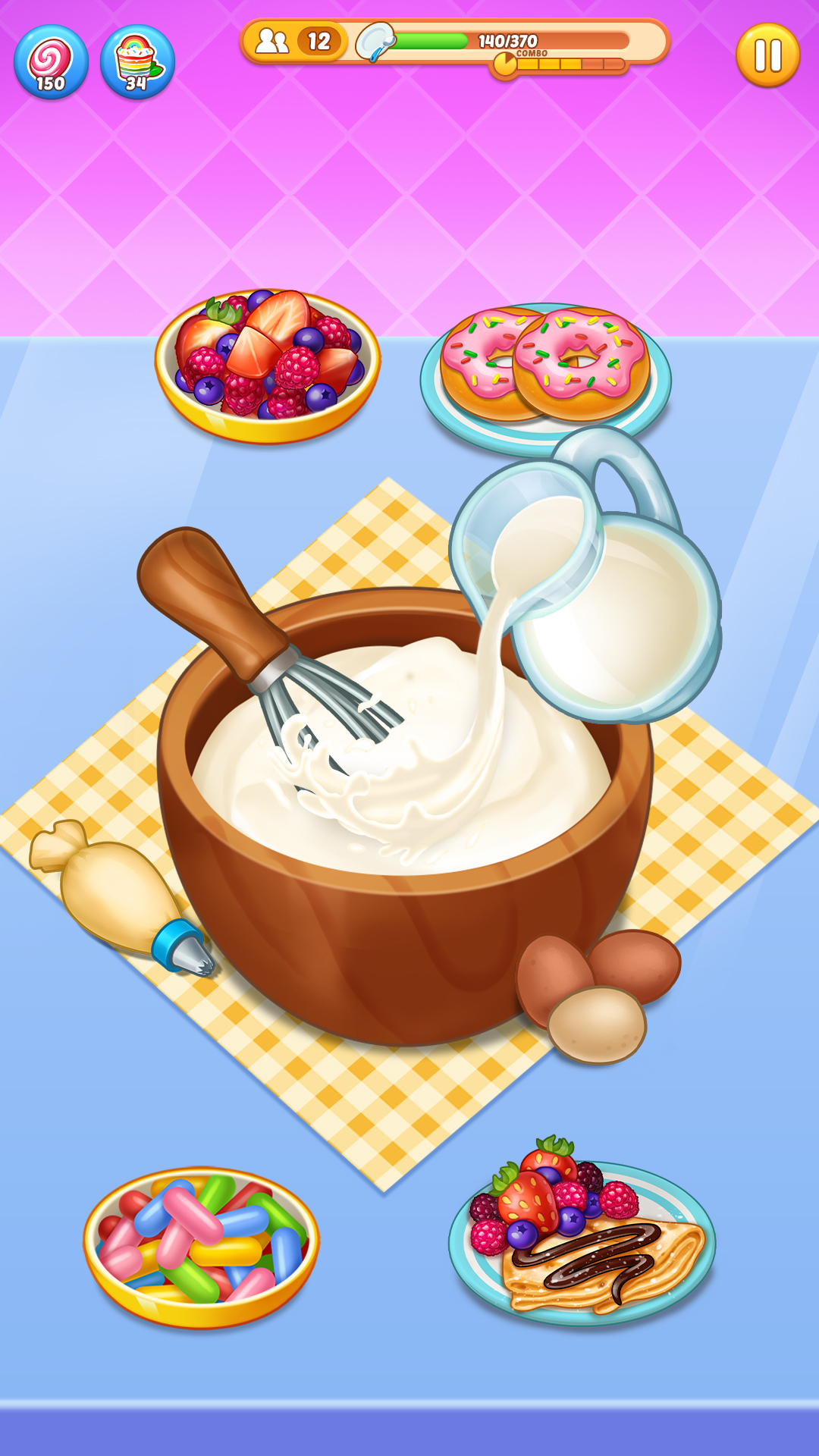 اسکرین شات بازی Crazy Chef: Cooking Race 3