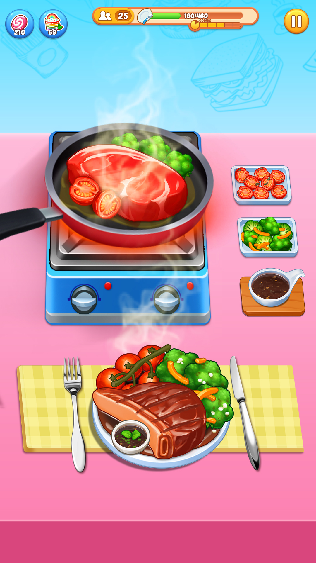 اسکرین شات بازی Crazy Chef: Cooking Race 4