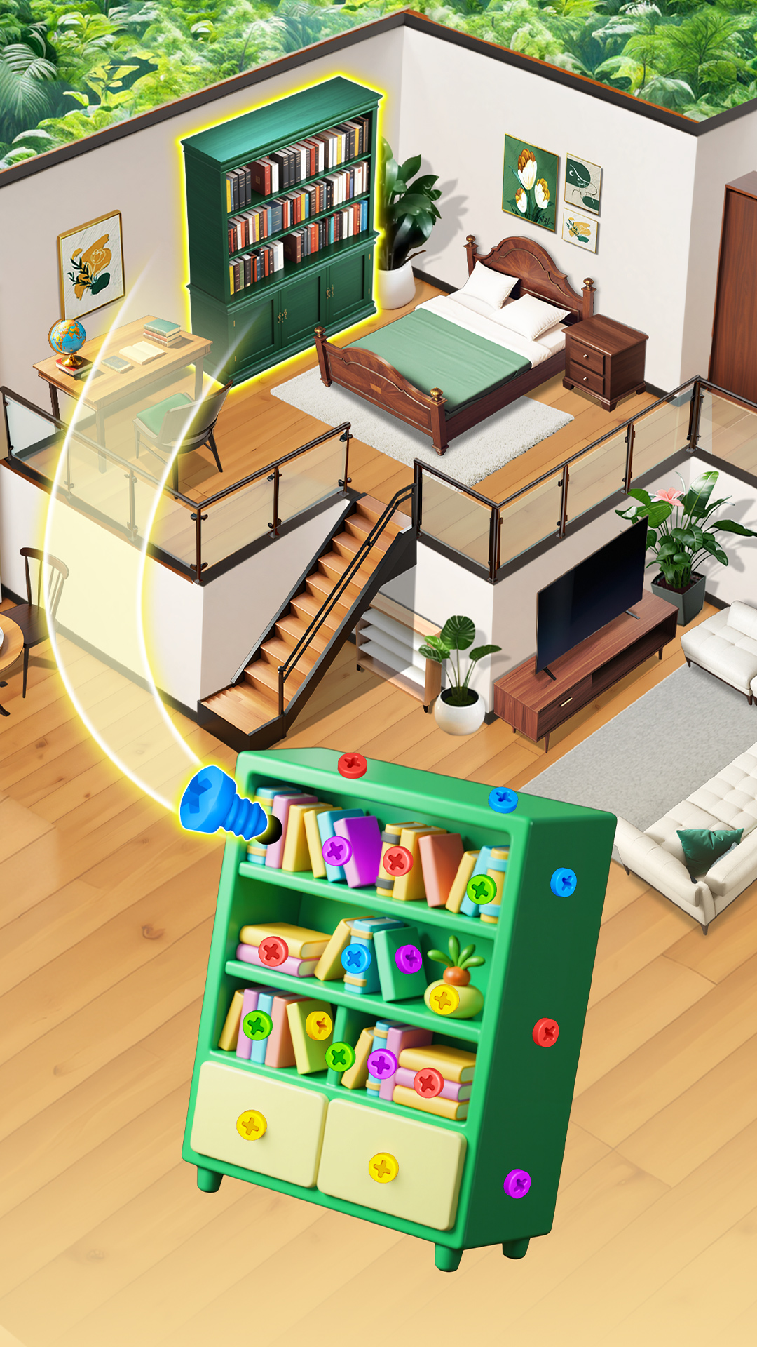 اسکرین شات 2 بازی Screw Project: ASMR Home