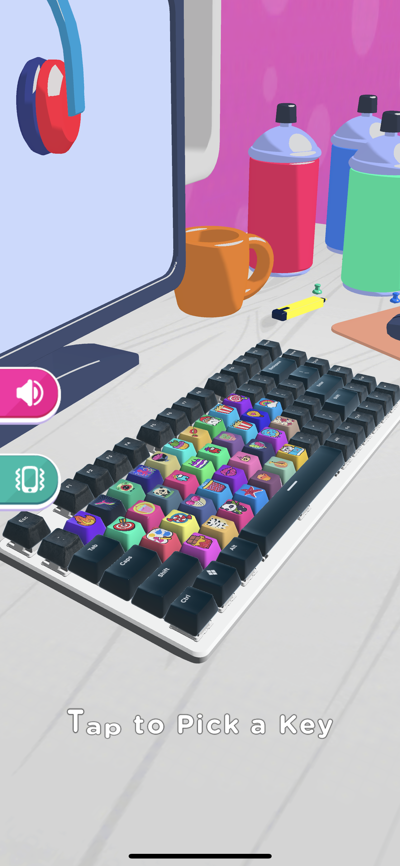 اسکرین شات 8 بازی Keyboard Art
