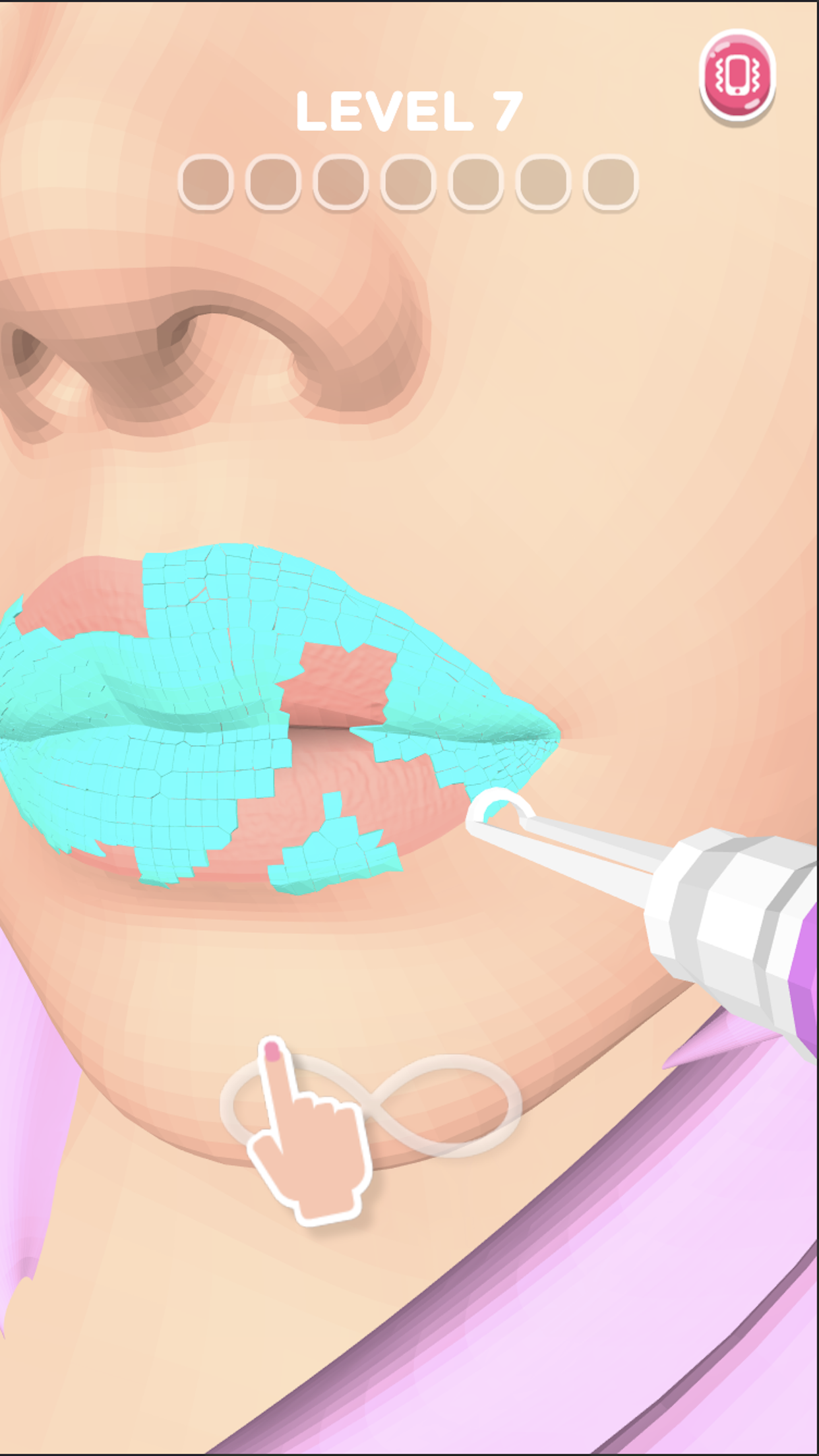 اسکرین شات 1 بازی Lip Art 3D