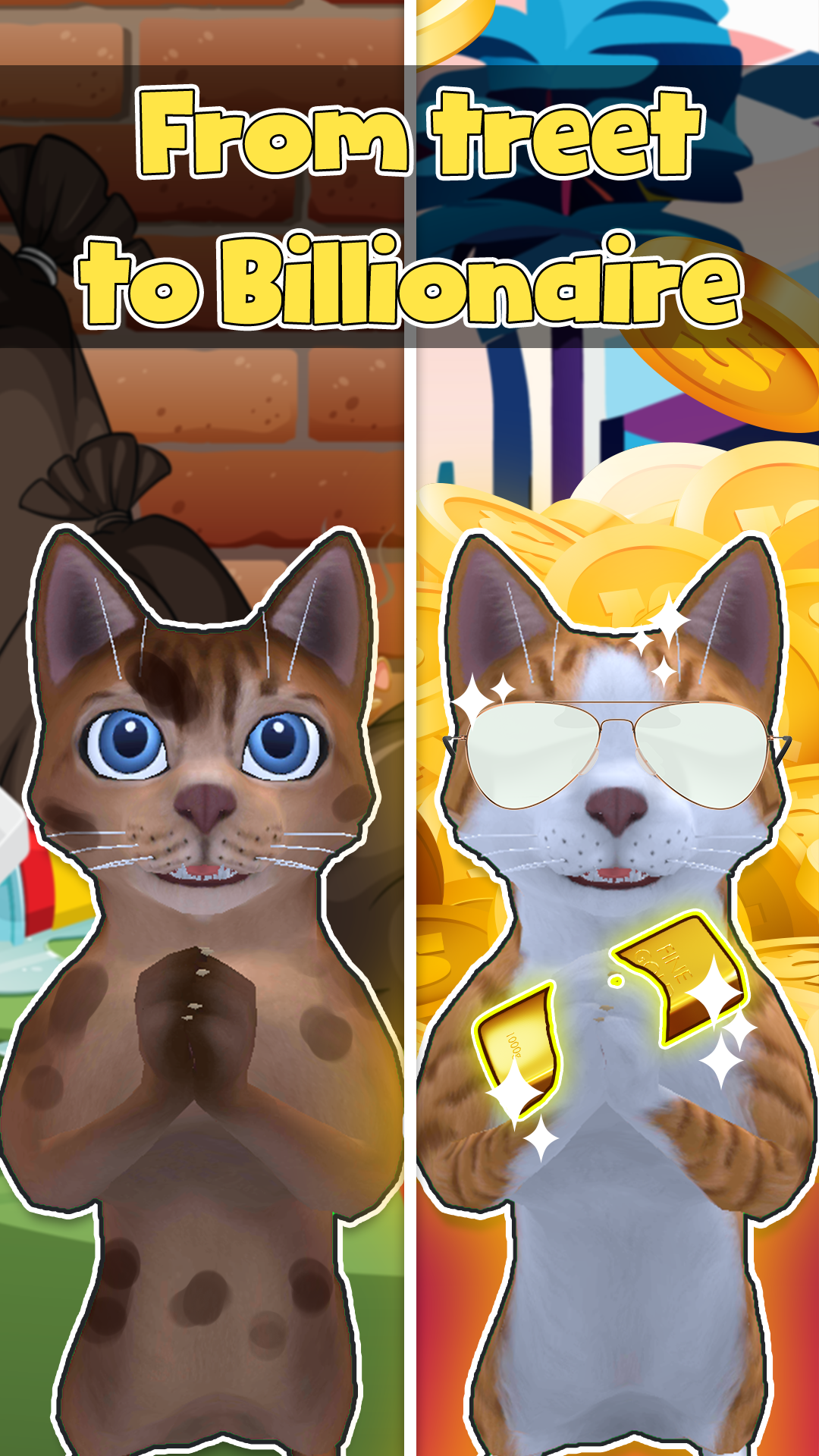 اسکرین شات 7 بازی Cat Life: Merge Money