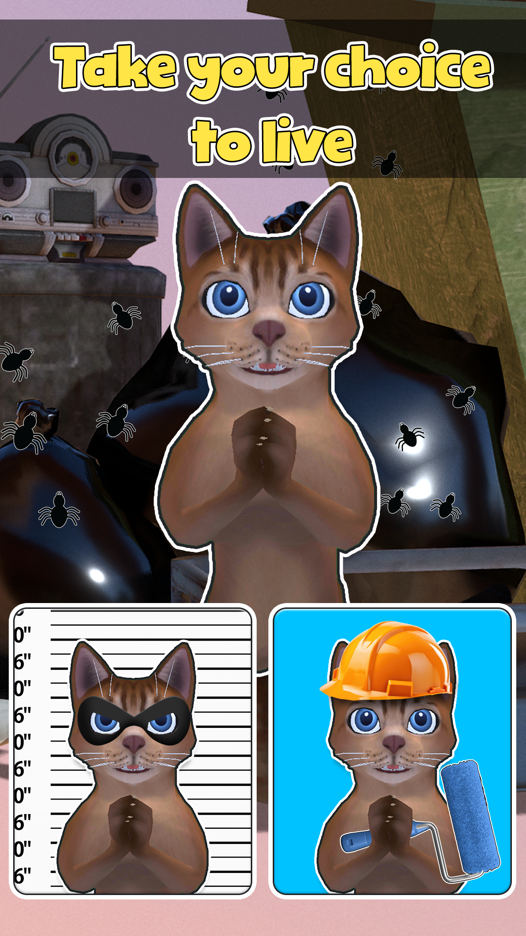 اسکرین شات 6 بازی Cat Life: Merge Money