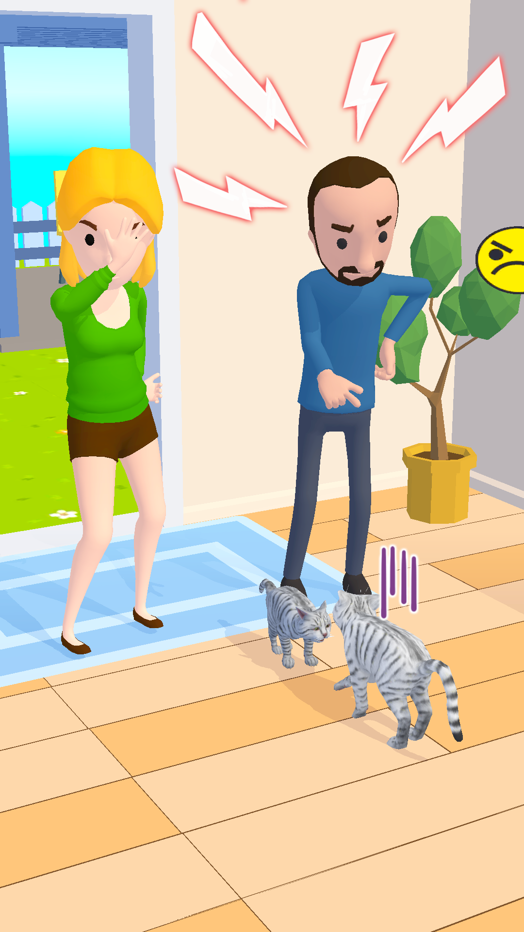 اسکرین شات 7 بازی Cat Choices: Virtual Pet 3D