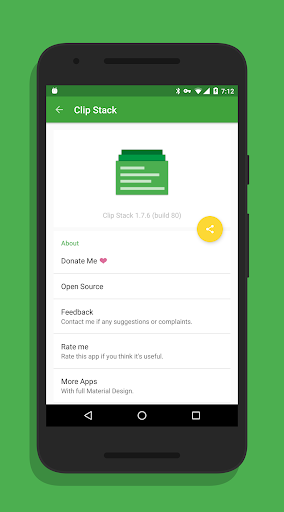 اسکرین شات 8 برنامه Clip Stack - Clipboard Manager (Free, No-Ads)