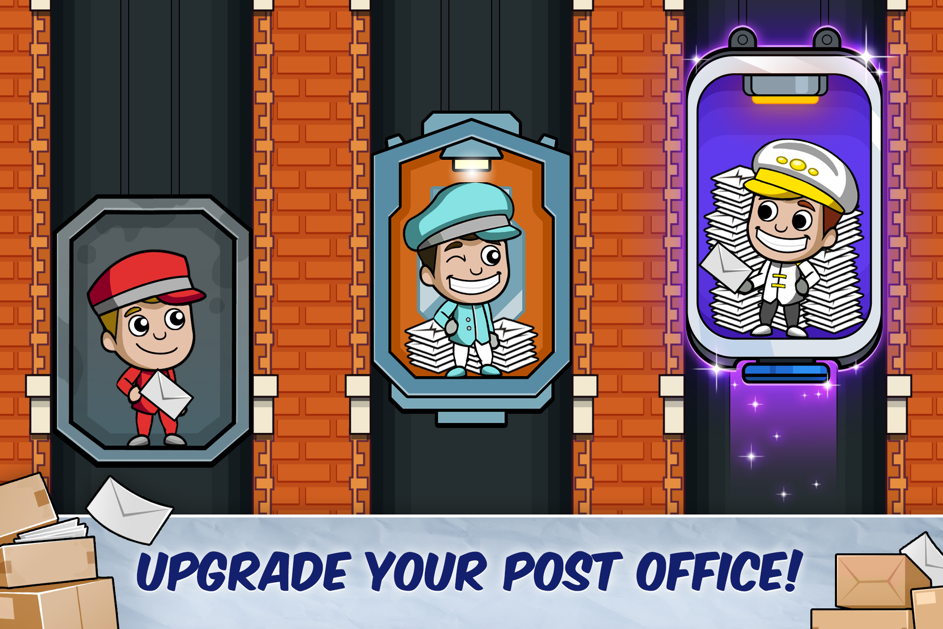 اسکرین شات 4 بازی Idle Mail Tycoon