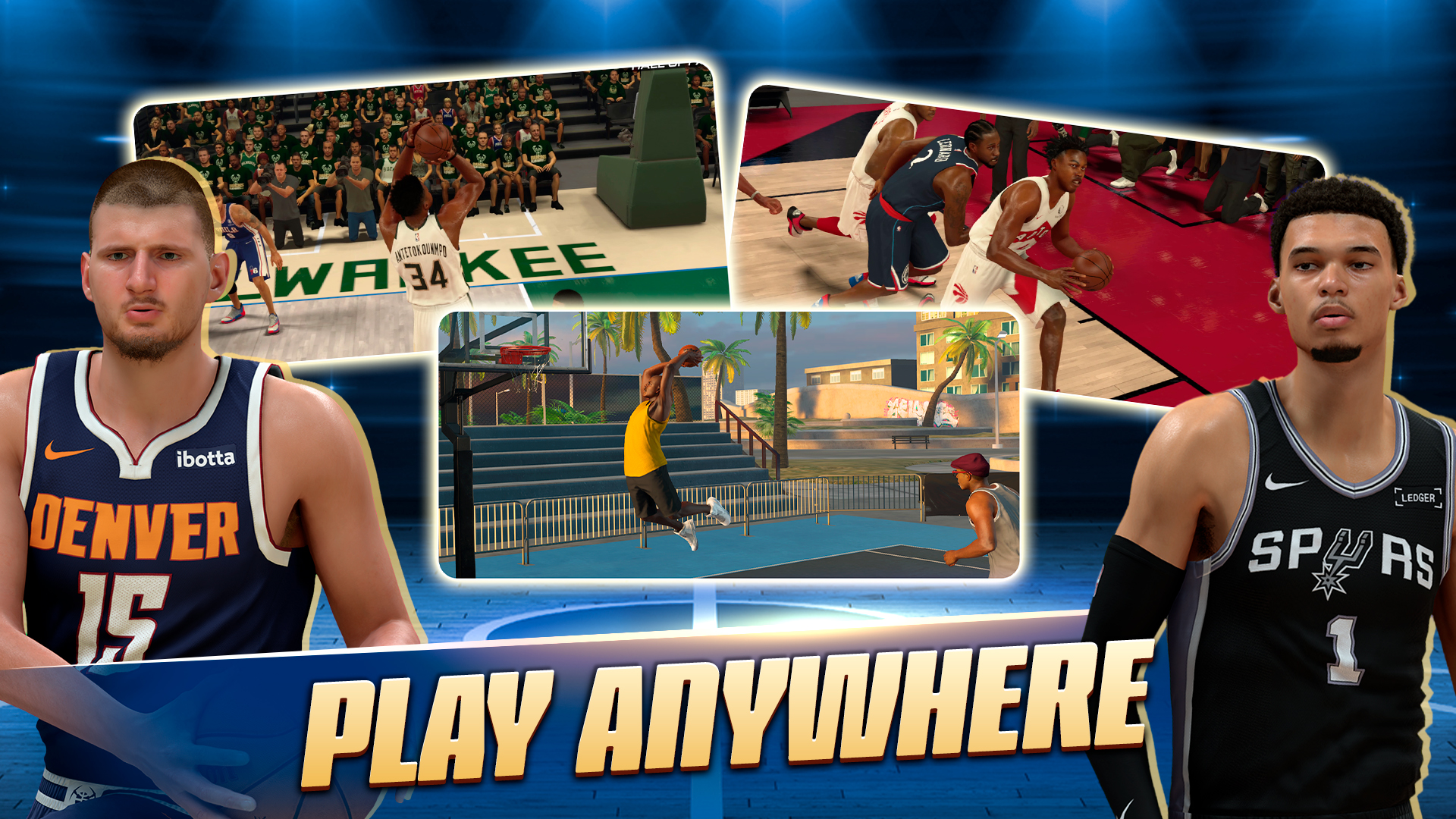 اسکرین شات 6 بازی NBA 2K Mobile Basketball Game