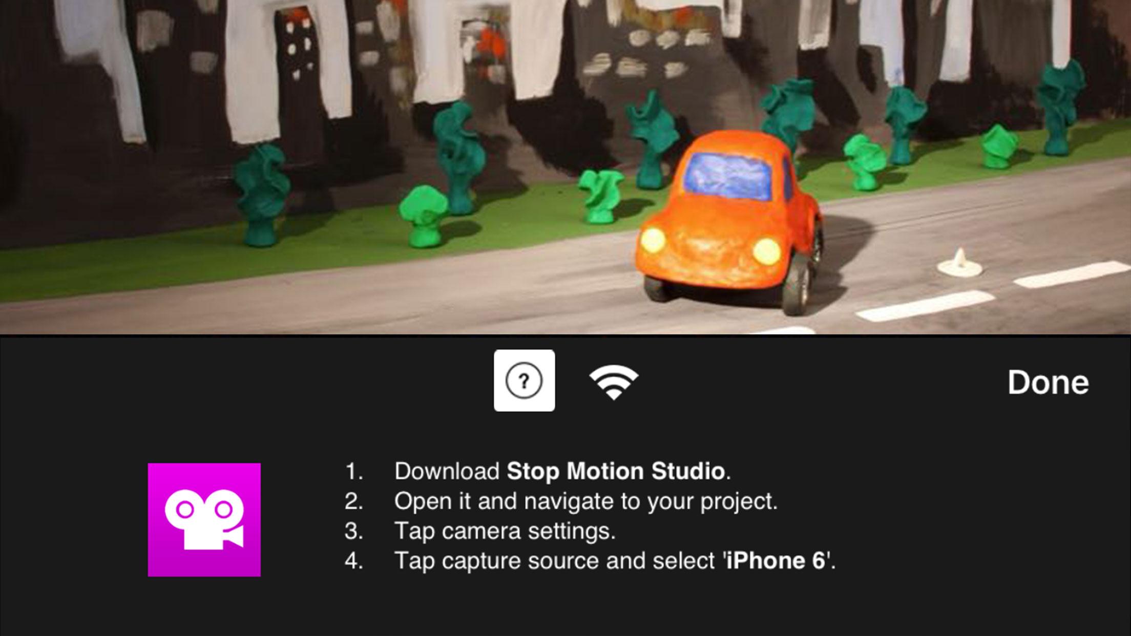 اسکرین شات 1 برنامه Camera for Stop Motion Studio
