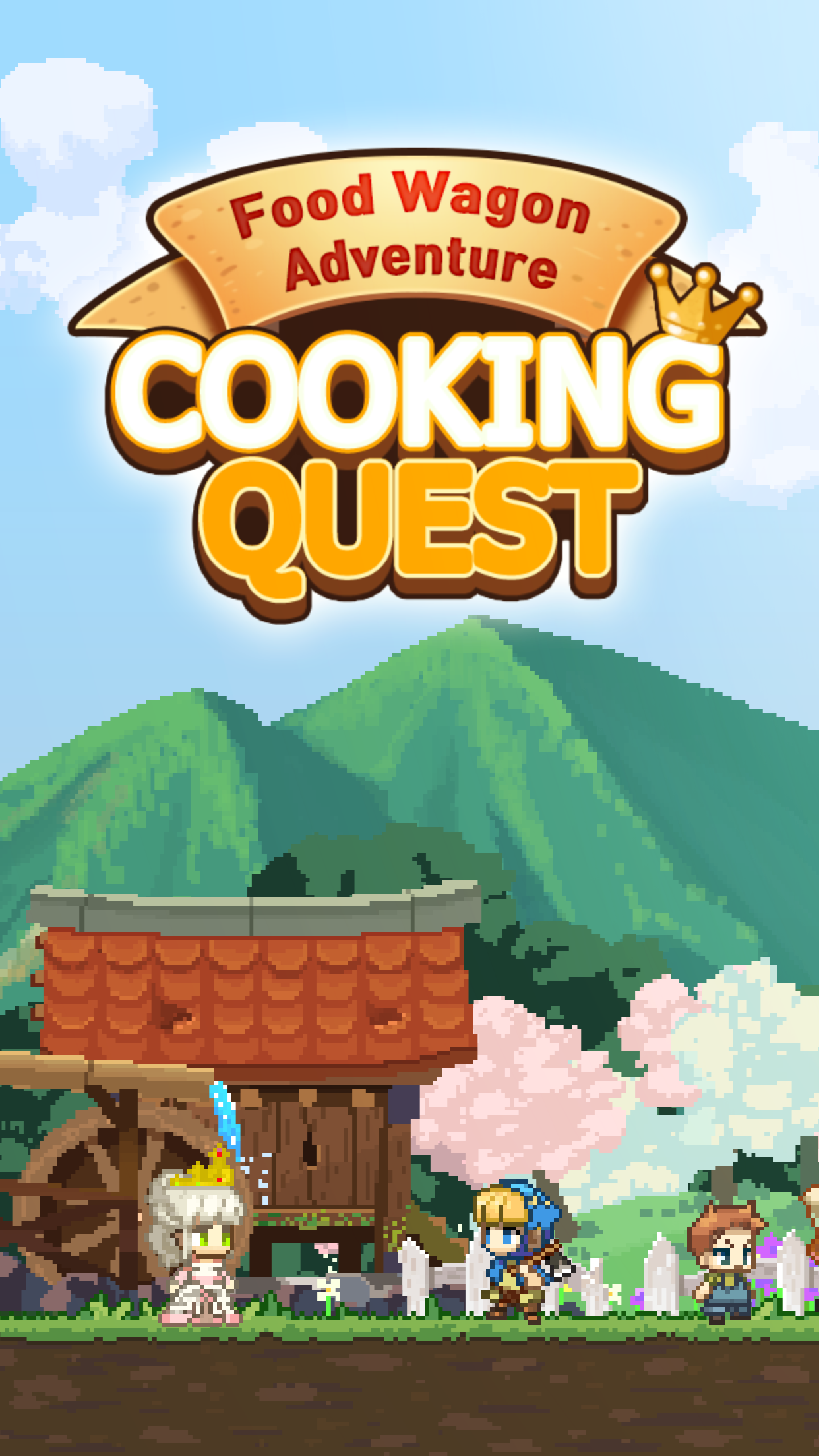 اسکرین شات 1 بازی Cooking Quest : Food Wagon Adv