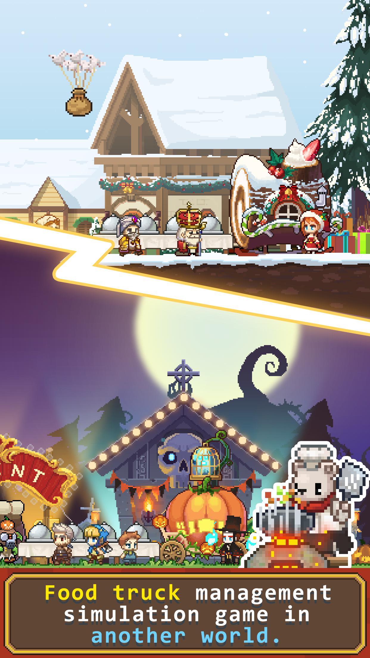 اسکرین شات 3 بازی Cooking Quest : Food Wagon Adv
