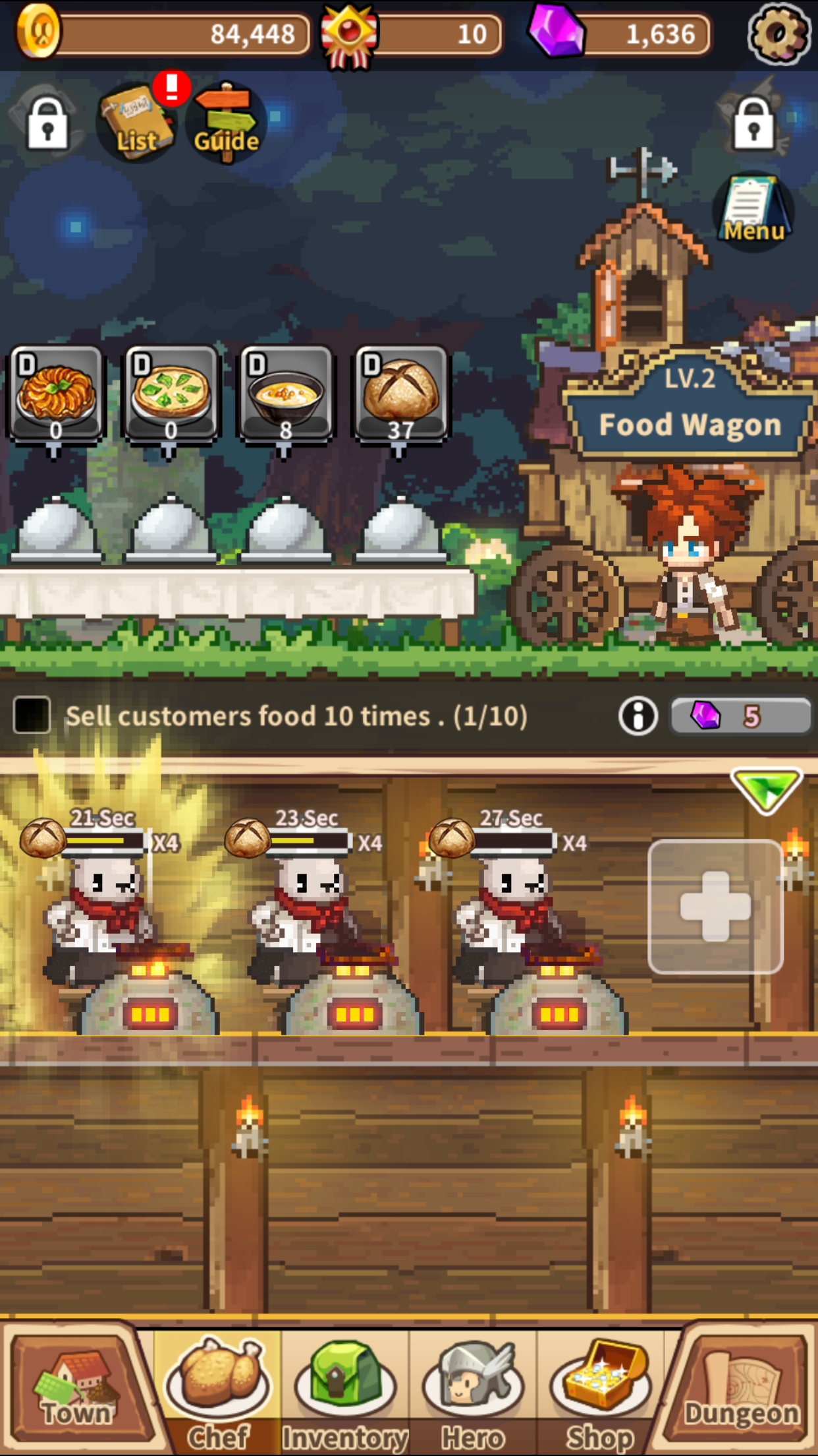 اسکرین شات 7 بازی Cooking Quest : Food Wagon Adv