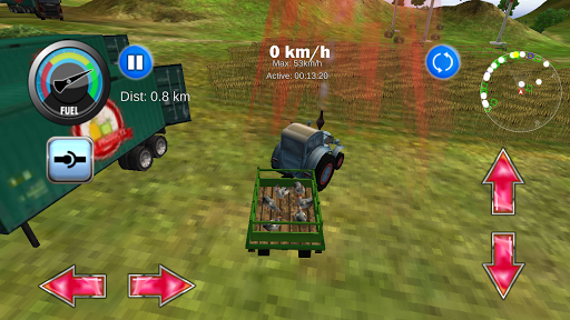 اسکرین شات بازی Tractor Farm Driving Simulator 6