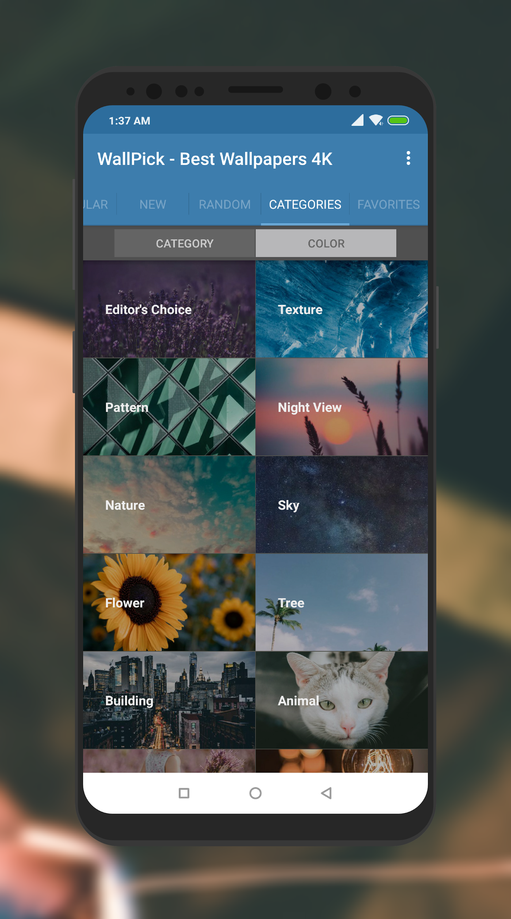 اسکرین شات 4 برنامه WallPick - Wallpapers