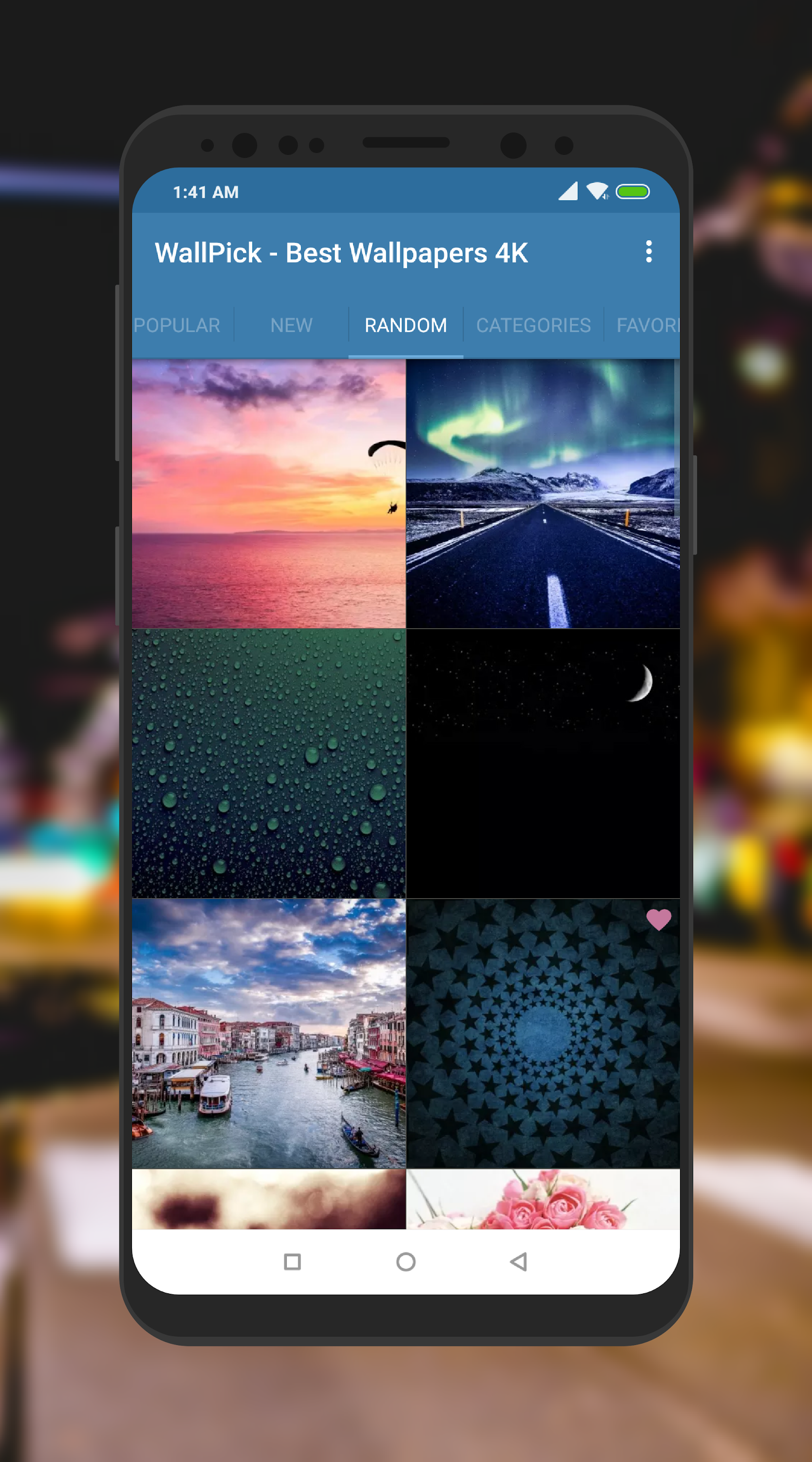 اسکرین شات 3 برنامه WallPick - Wallpapers