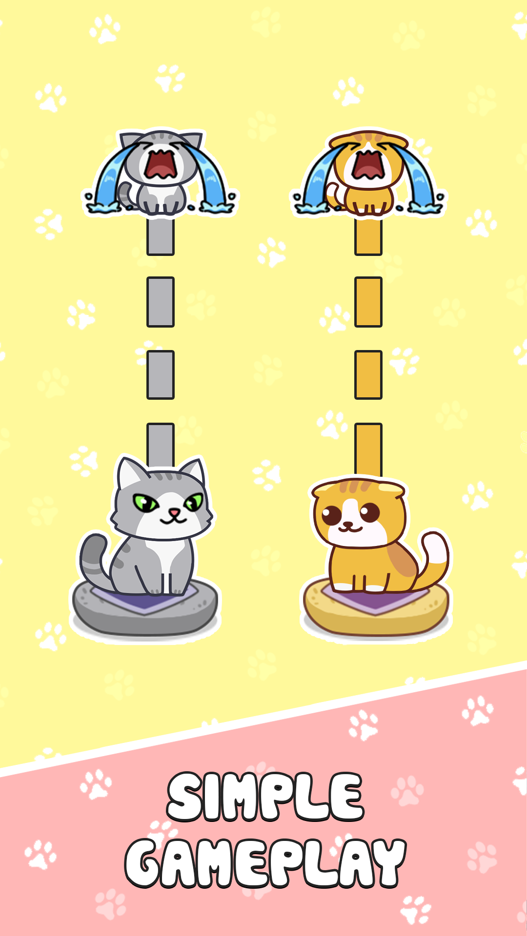 اسکرین شات 2 بازی Cat Rush: Draw Puzzle Game
