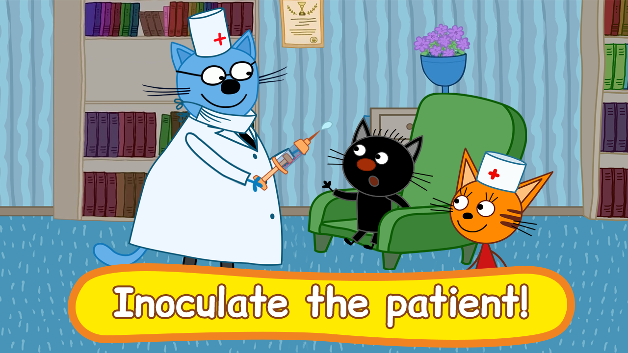 اسکرین شات 5 بازی Kid-E-Cats: Animal hospital