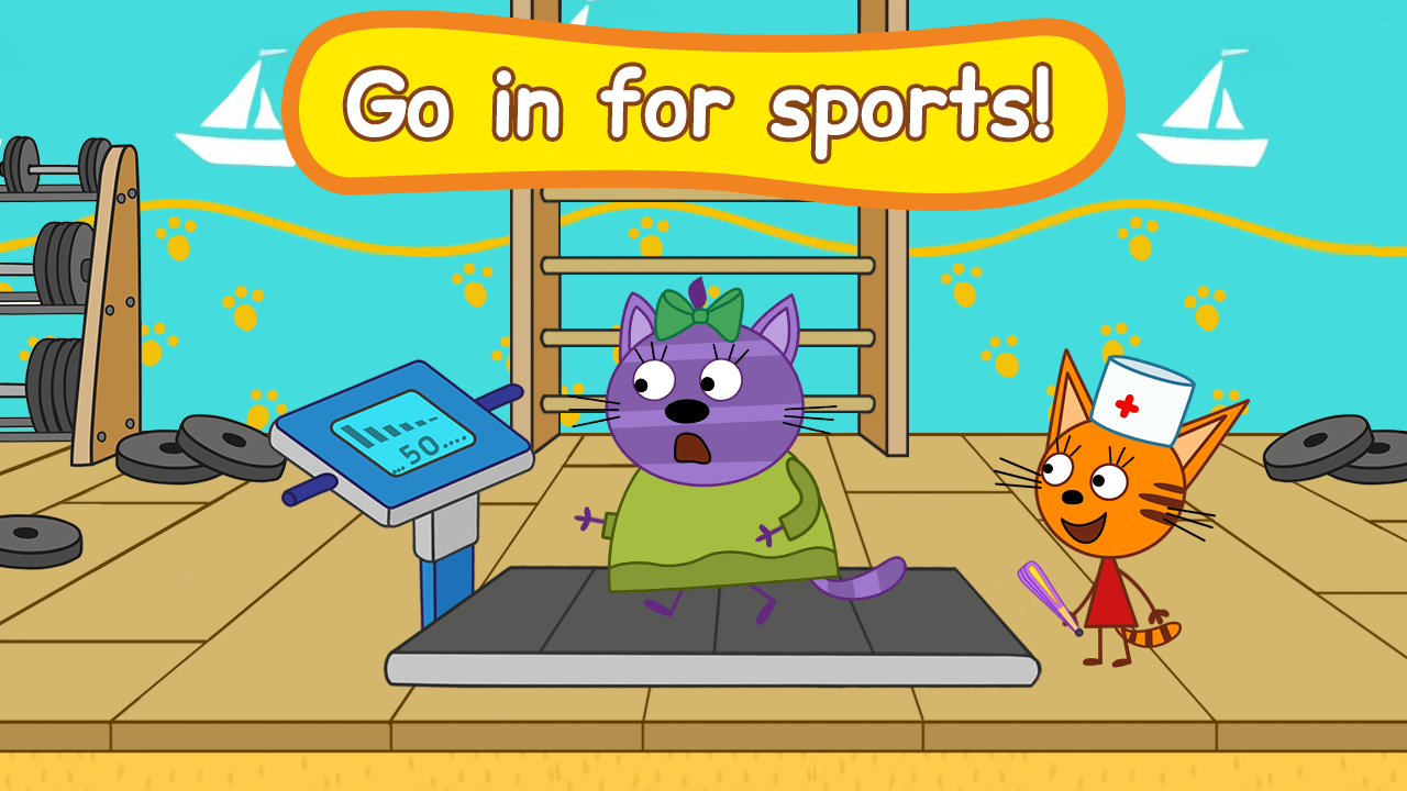 اسکرین شات 2 بازی Kid-E-Cats: Animal hospital