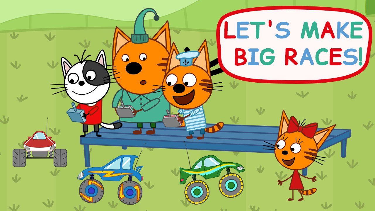 اسکرین شات 1 بازی Kid-E-Cats: Kids Monster Truck