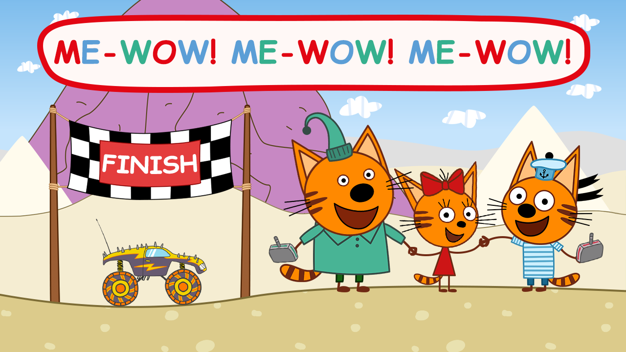 اسکرین شات 4 بازی Kid-E-Cats: Kids Monster Truck