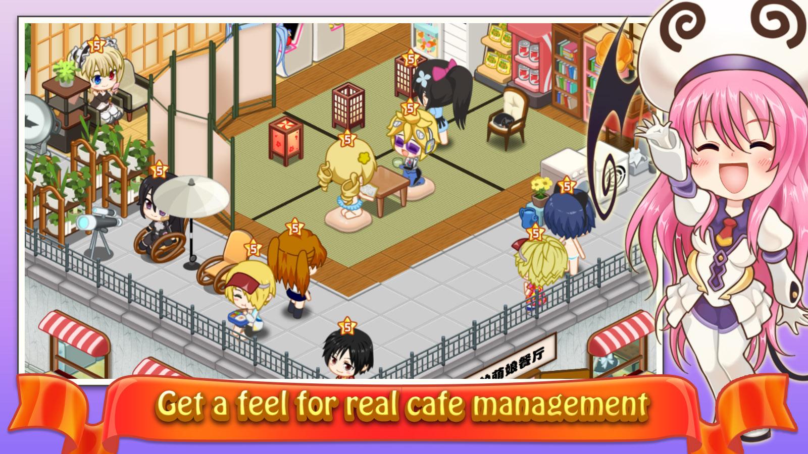 اسکرین شات 2 بازی Moe Girl Cafe 2