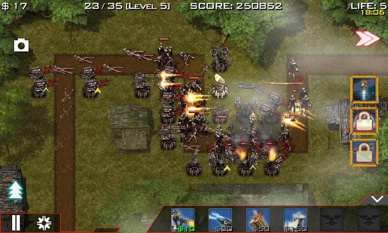 اسکرین شات 2 بازی Global Defense: Zombie War