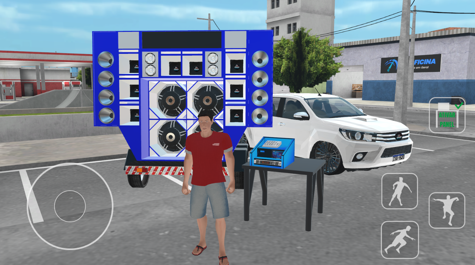 اسکرین شات 1 بازی Carros Socados Brasil