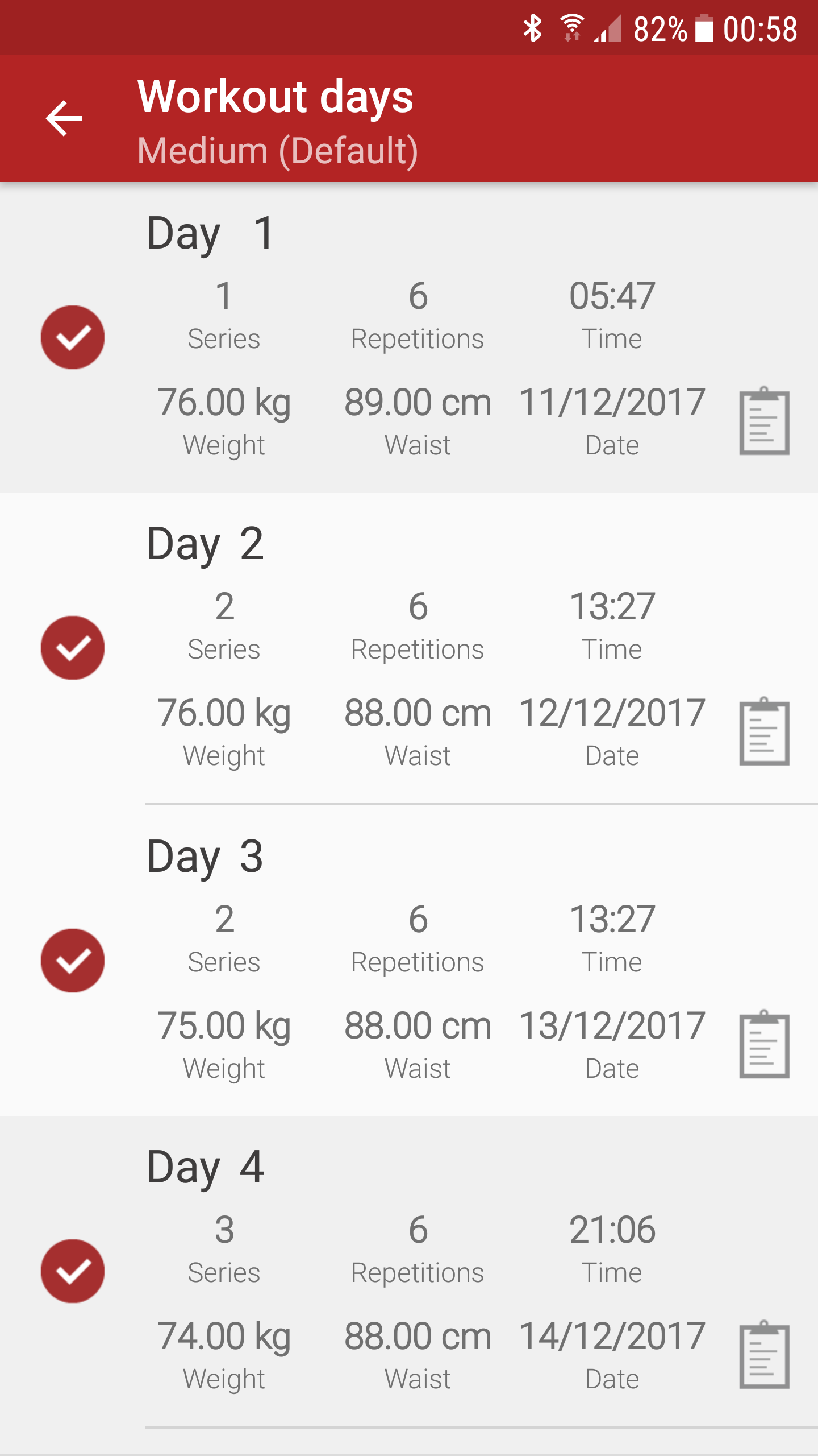 اسکرین شات 3 برنامه Abs workout A6W - flat belly