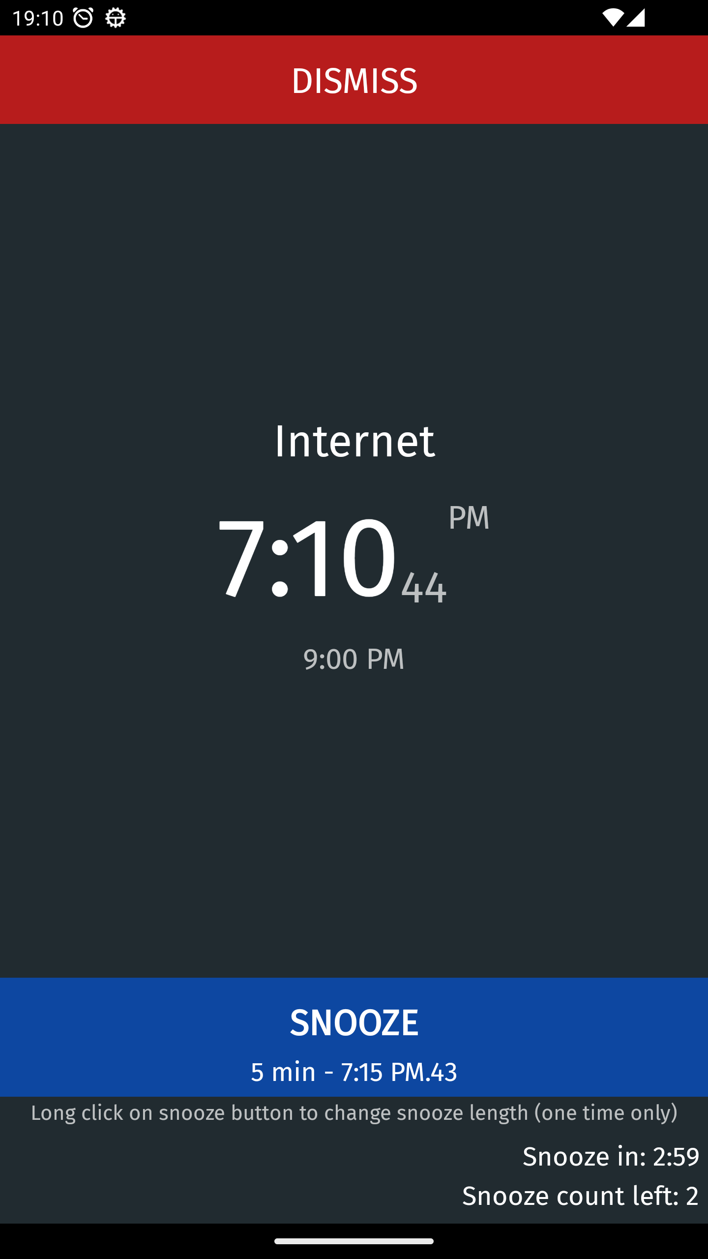 اسکرین شات 6 برنامه Alarm clock + calendar + tasks