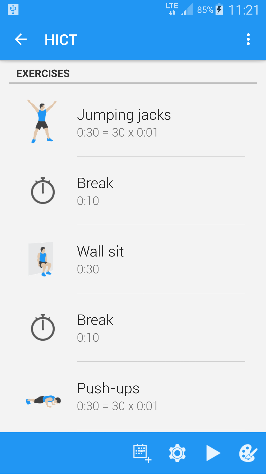 اسکرین شات 5 برنامه Home workouts to stay fit