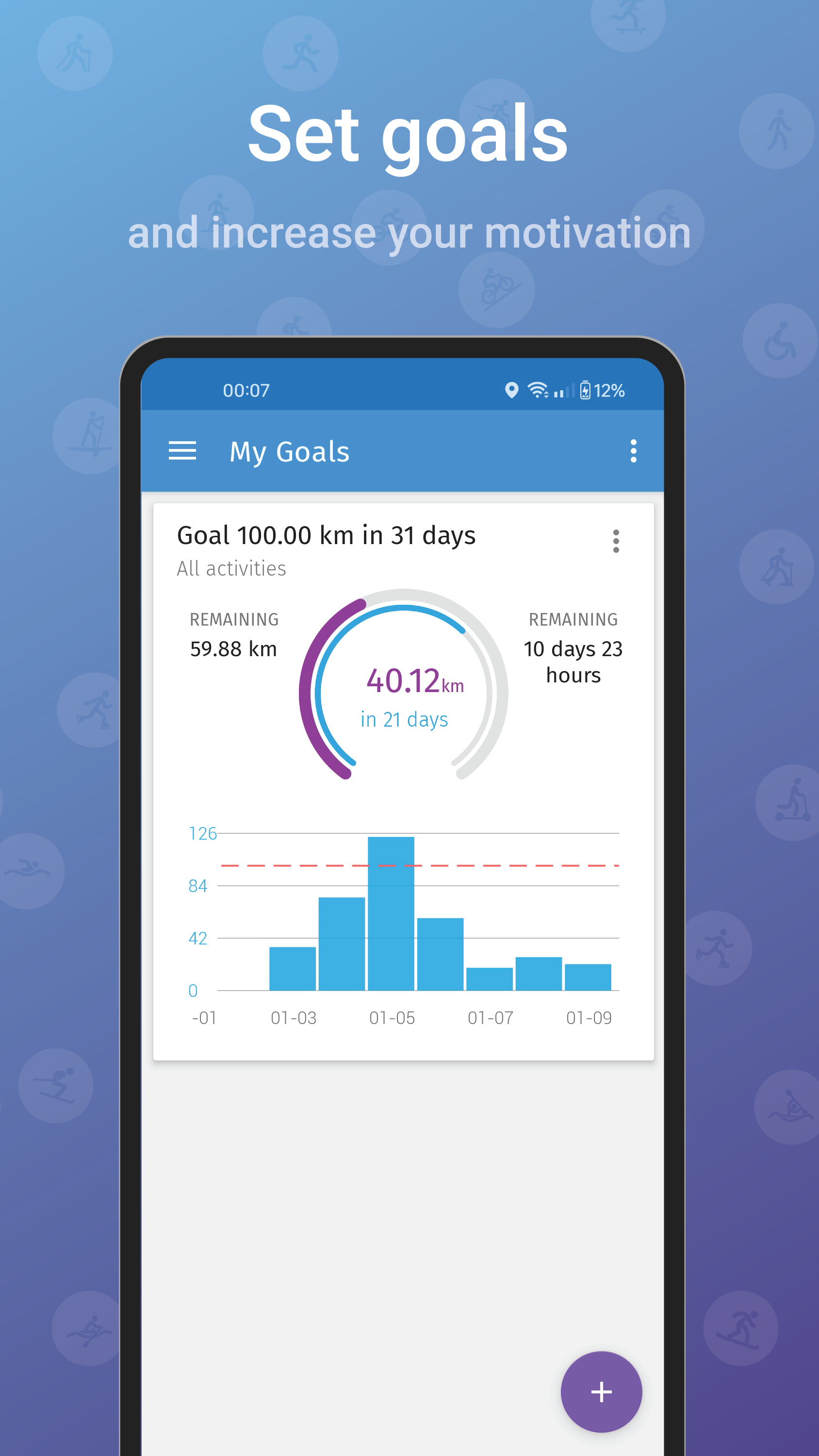 اسکرین شات 4 برنامه Caynax - Running & Cycling GPS
