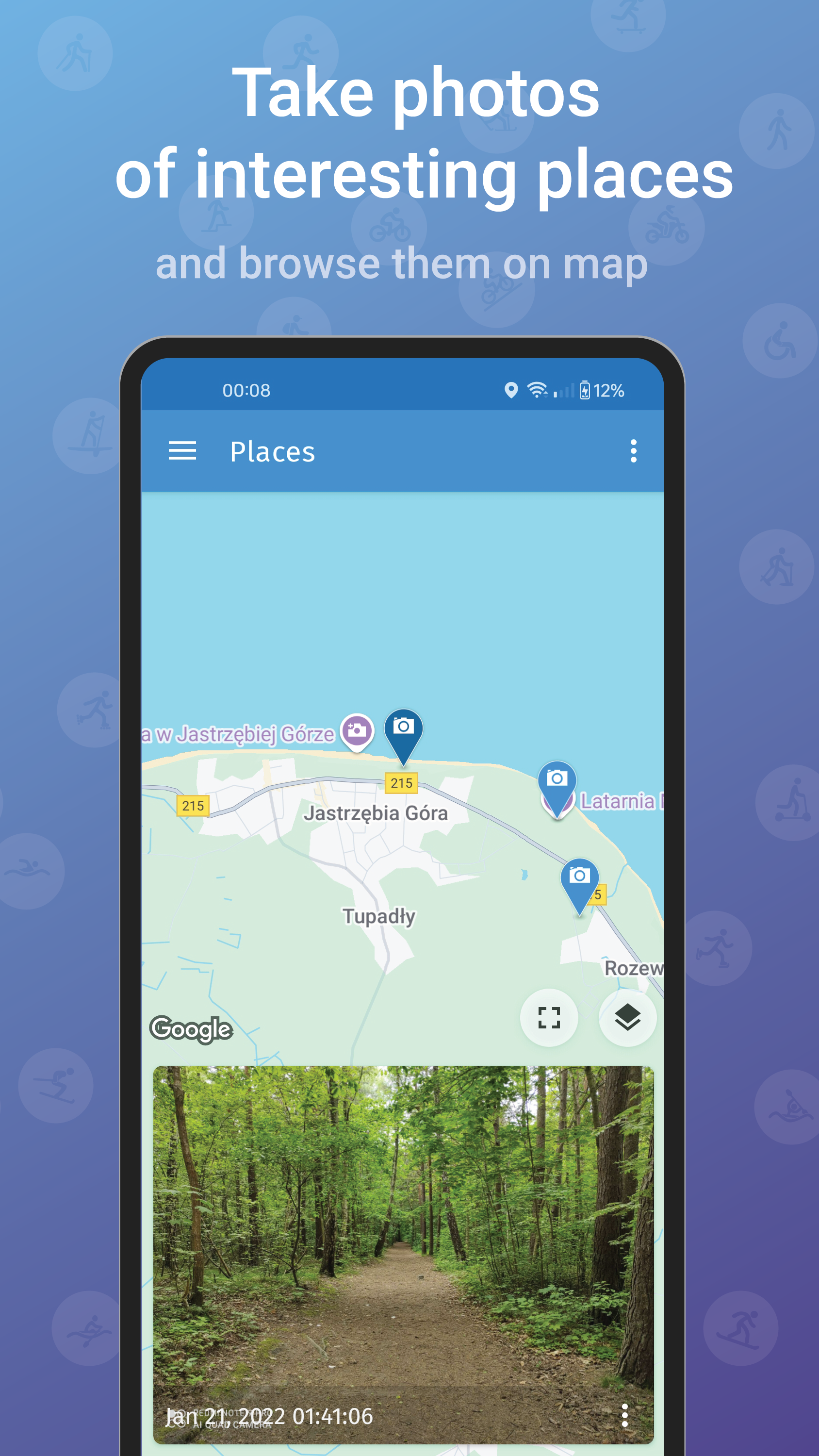 اسکرین شات 6 برنامه Caynax - Running & Cycling GPS
