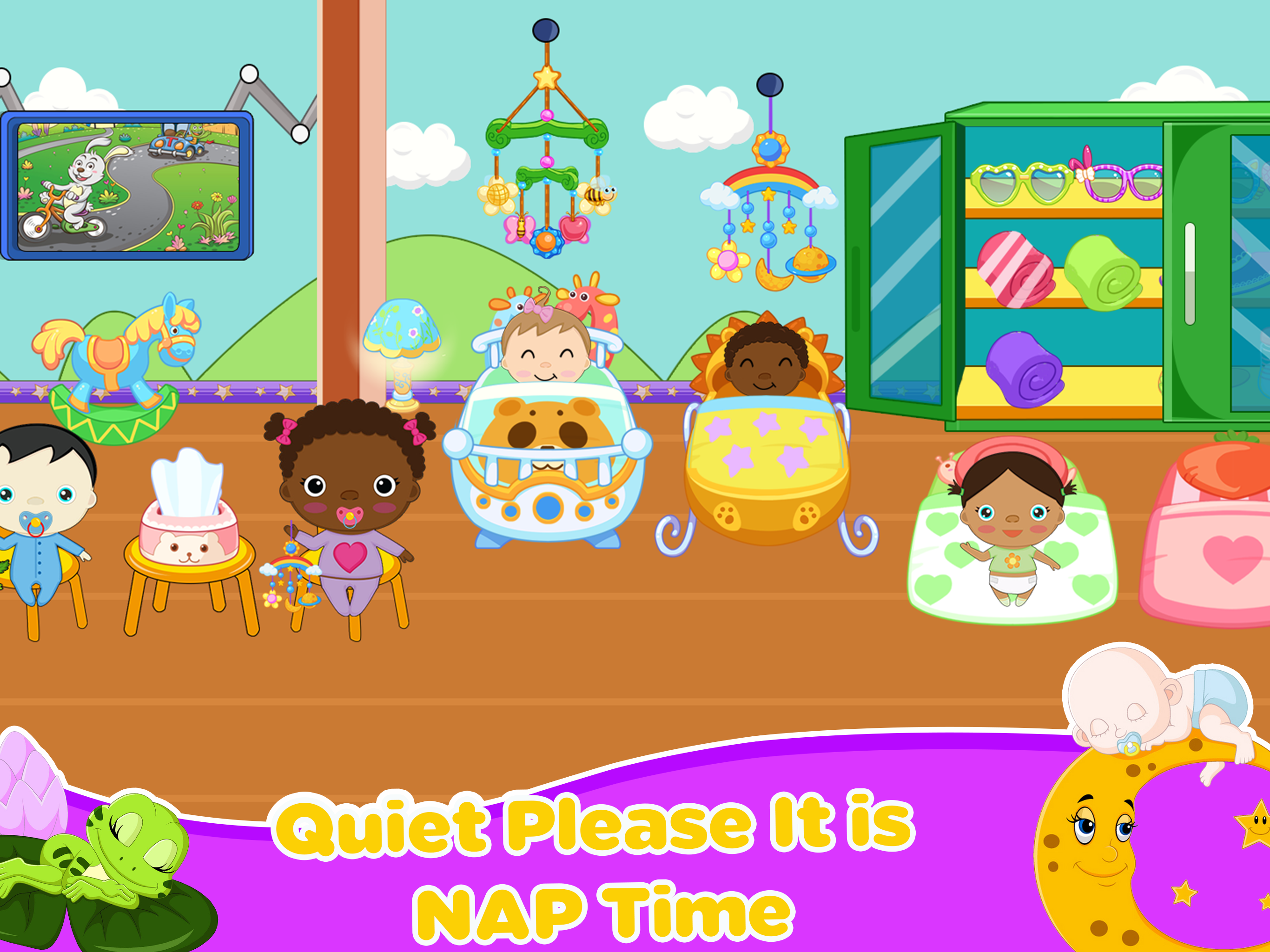 اسکرین شات 4 برنامه Toon Town: Daycare