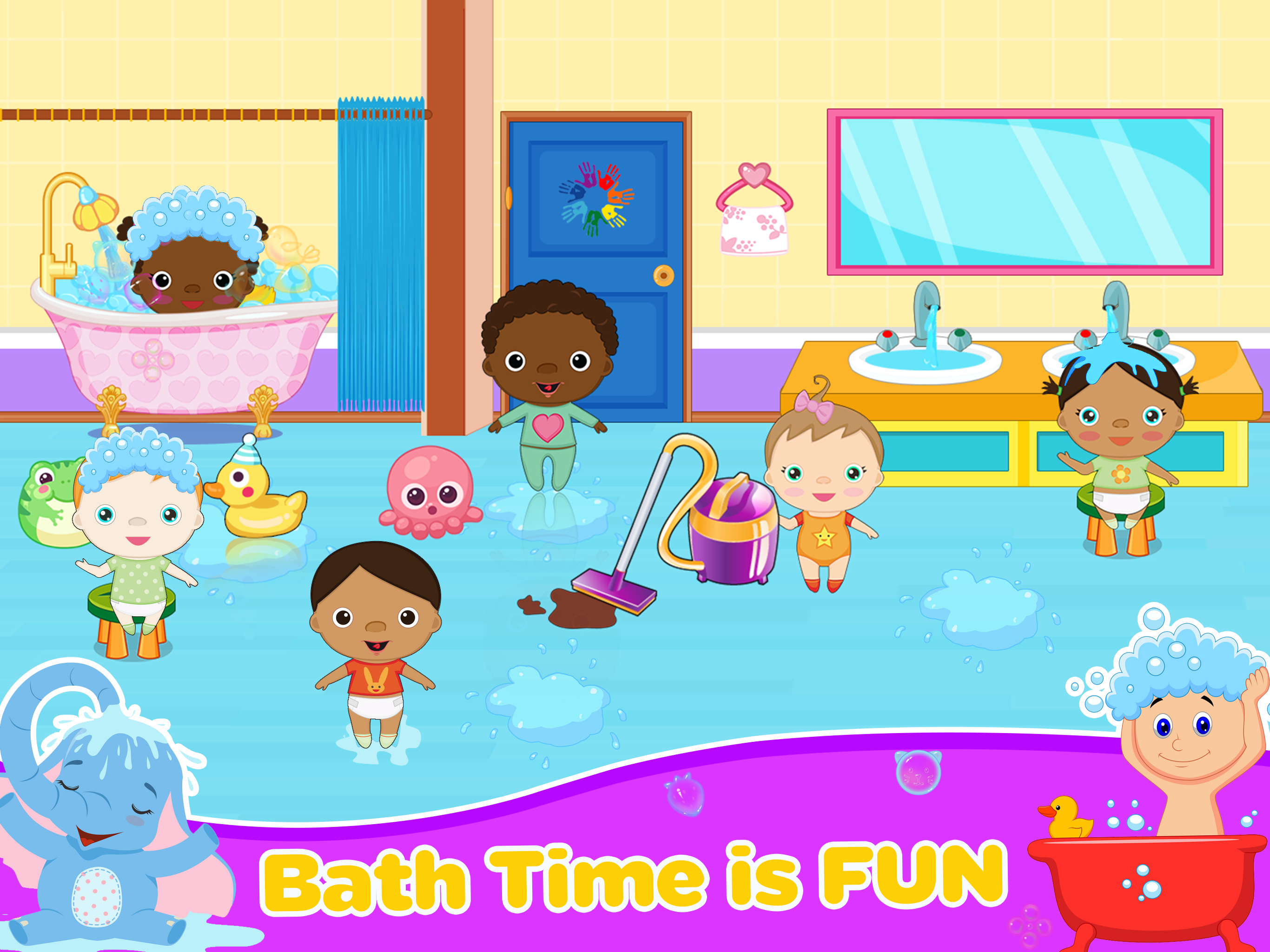اسکرین شات 5 برنامه Toon Town: Daycare