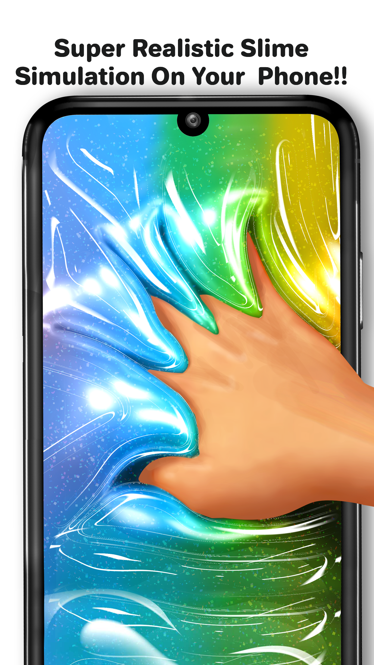 اسکرین شات 1 برنامه Slime Simulator-DIY ASMR Games