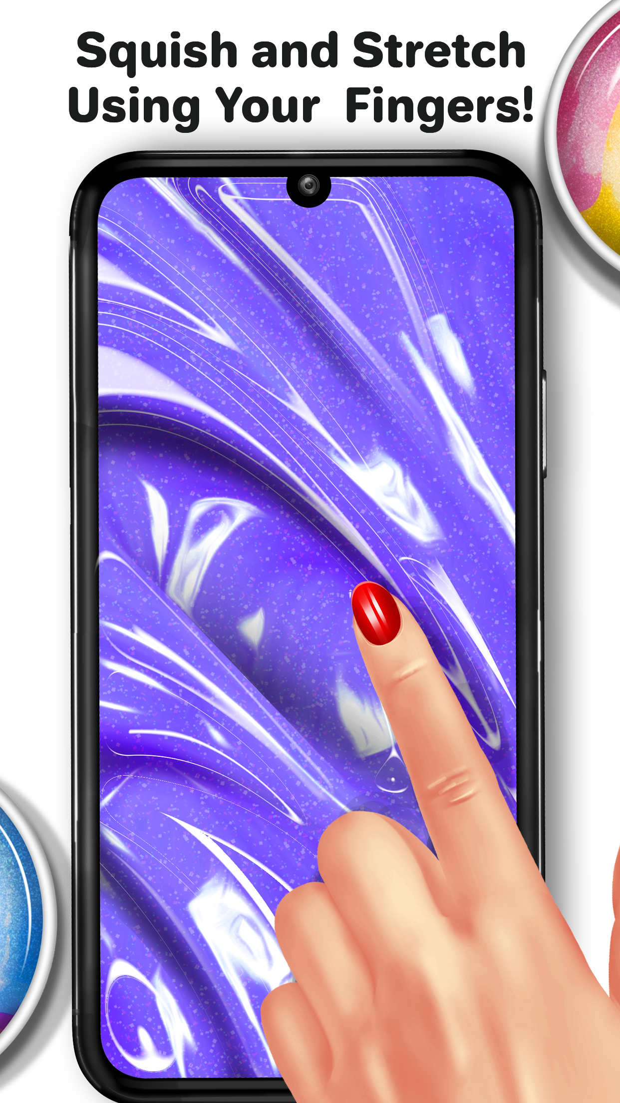 اسکرین شات 3 برنامه Slime Simulator-DIY ASMR Games