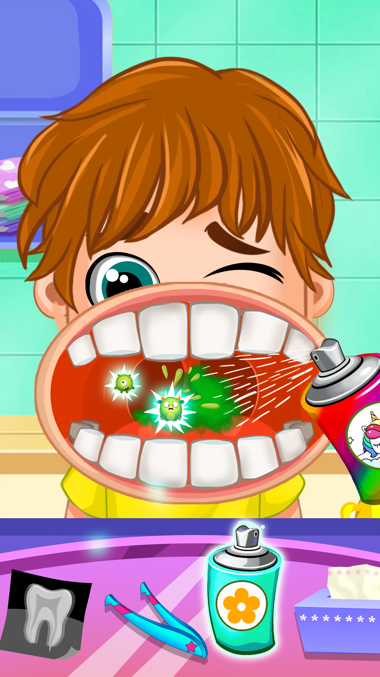 اسکرین شات 4 بازی Dentist Games - Kids Superhero