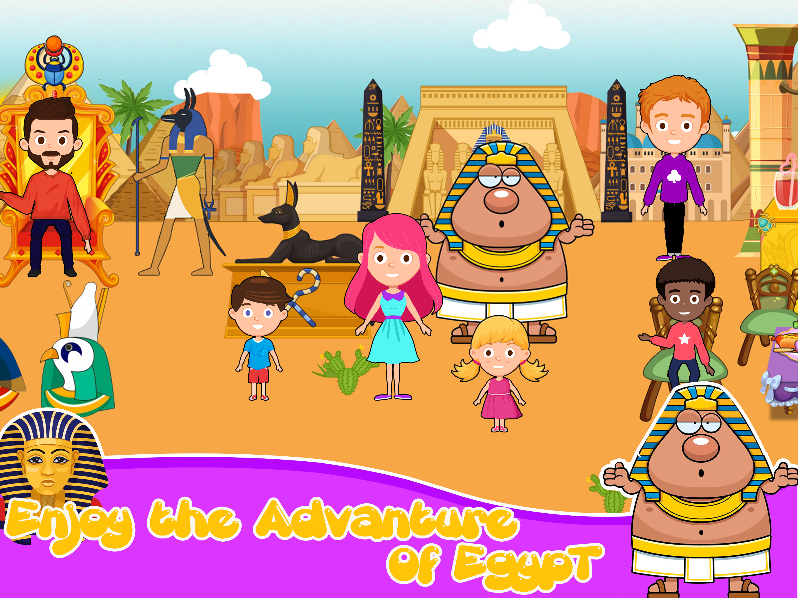 اسکرین شات 2 برنامه Toon Town: Vacation
