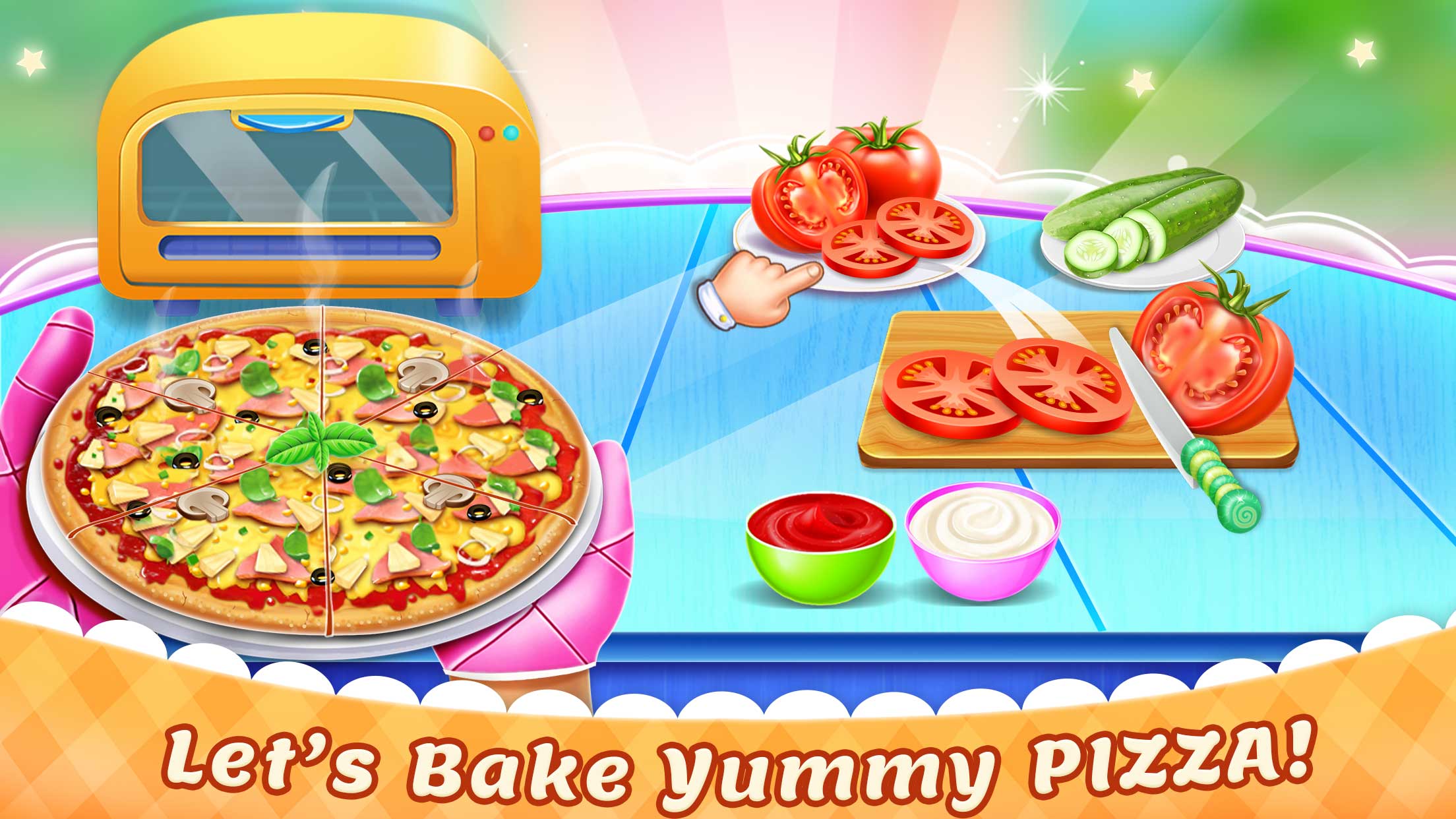 اسکرین شات 6 برنامه Pizza Maker Food Cooking Games